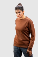 Picture of Women’s Crewneck Sweatshirt - 103W - Burgundy