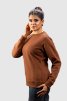 Picture of Women’s Crewneck Sweatshirt - 103W - Burgundy