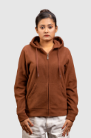 Picture of Women’s Full Zip Hoodie - 105W - Burgundy