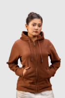 Picture of Women’s Full Zip Hoodie - 105W - Burgundy