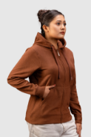 Picture of Women’s Full Zip Hoodie - 105W - Burgundy