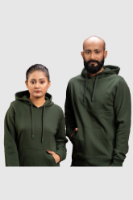 Picture of Men’s Hoodie - 101M - Forest green