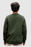 Picture of Men's Crewneck Sweatshirt - 103M - Forest green