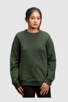 Picture of Women’s Crewneck Sweatshirt - 103W - Forest green