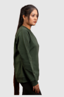 Picture of Women’s Crewneck Sweatshirt - 103W - Forest green