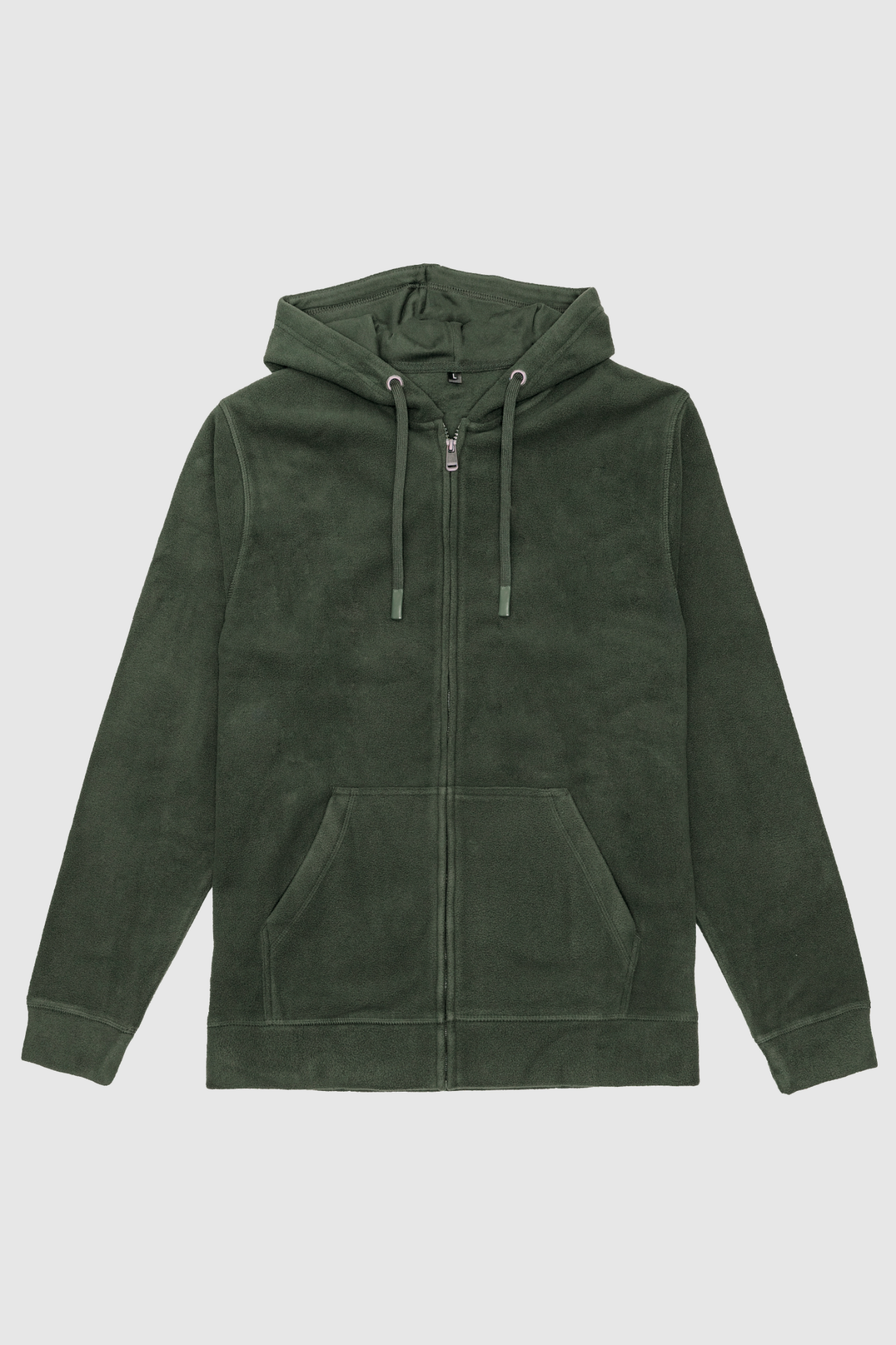 Picture of Men’s Full Zip Hoodie - 105M - Forest green