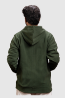 Picture of Men’s Full Zip Hoodie - 105M - Forest green
