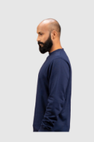 Picture of Men's Crewneck Sweatshirt - 103M - Navy