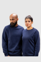 Picture of Women’s Crewneck Sweatshirt - 103W - Navy