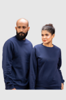 Picture of Women’s Crewneck Sweatshirt - 103W - Navy