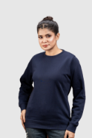 Picture of Women’s Crewneck Sweatshirt - 103W - Navy