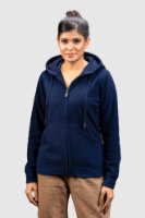 Picture of Women’s Full Zip Hoodie - 105W - Navy