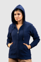 Picture of Women’s Full Zip Hoodie - 105W - Navy