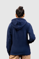 Picture of Women’s Full Zip Hoodie - 105W - Navy
