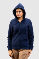 Picture of Women’s Full Zip Hoodie - 105W - Navy