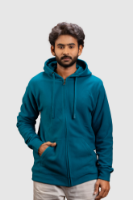 Picture of Men’s Full Zip Hoodie - 105M -  Ocean