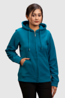 Picture of Women’s Full Zip Hoodie - 105W - Ocean