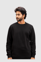 Picture of Men's Crewneck Sweatshirt - 103M - Black