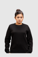 Picture of Women’s Crewneck Sweatshirt - 103W - Black
