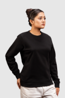 Picture of Women’s Crewneck Sweatshirt - 103W - Black