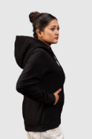 Picture of Women’s Full Zip Hoodie - 105W - Black