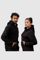 Picture of Men’s Full Zip Hoodie - 105M - Black
