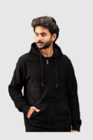 Picture of Men’s Full Zip Hoodie - 105M - Black