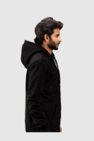 Picture of Men’s Full Zip Hoodie - 105M - Black