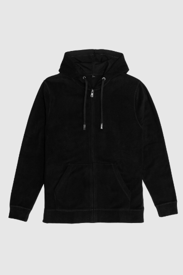 Picture of Men’s Full Zip Hoodie - 105M - Black
