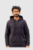 Picture of Men’s Full Zip Hoodie - 105M - Charcoal