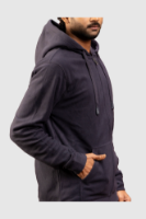Picture of Men’s Full Zip Hoodie - 105M - Charcoal