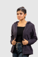Picture of Women’s Full Zip Hoodie - 105W - Charcoal