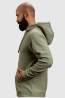 Picture of Men’s Full Zip Hoodie - 105M - Olive
