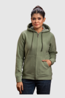 Picture of Women’s Full Zip Hoodie - 105W - Olive