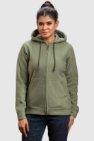 Picture of Women’s Full Zip Hoodie - 105W - Olive