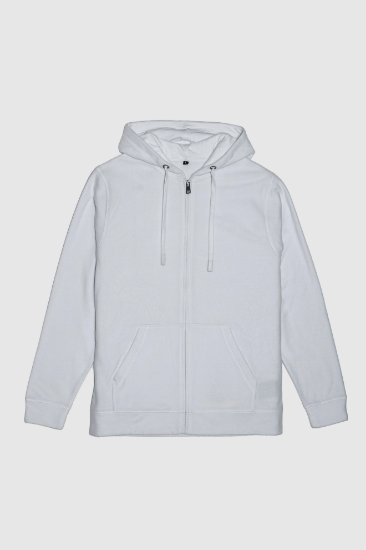 Picture of Men’s Full Zip Hoodie - 105M - White