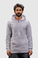 Picture of Men’s Full Zip Hoodie - 105M - White
