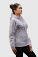 Picture of Women’s Full Zip Hoodie - 105W - White