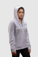 Picture of Women’s Full Zip Hoodie - 105W - White