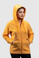 Picture of Women’s Full Zip Hoodie - 105W - Yellow
