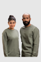 Picture of Women’s Crewneck Sweatshirt - 103W - Olive