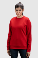 Picture of Women’s Crewneck Sweatshirt - 103W - Red
