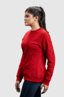 Picture of Women’s Crewneck Sweatshirt - 103W - Red