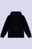Obrazek Męska bluza z kapturem - 102M - Black