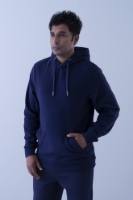 Obrazek Męska bluza z kapturem - 102M - Navy
