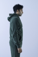 Obrazek Męska bluza z kapturem - 102M - Forest Green