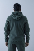 Obrazek Męska bluza z kapturem - 102M - Forest Green