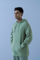 Obrazek Męska bluza z kapturem - 102M - Olive