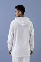 Obrazek Męska bluza z kapturem - 102M - White