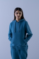 Obrazek Bluza z kapturem damska - 102W - Ocean
